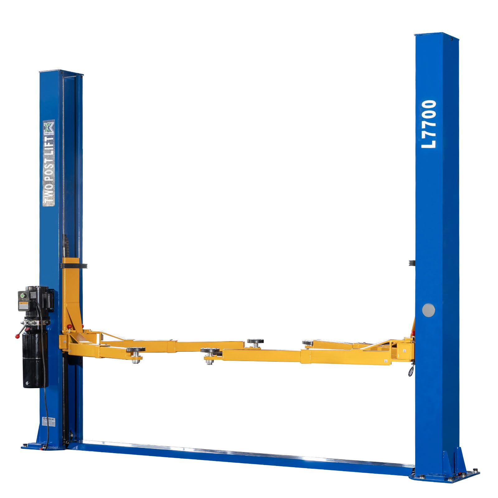 XK L1000 2-Post Car Lift – 10,000 lbs / 4,536 kg Capacity, 220V Auto Hydraulic Truck Hoist with 3-Year Parts Warranty