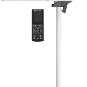 Minn Kota 1363576 Riptide PowerDrive 55 lb Thrust Bow-Mount Trolling Motor with Wireless Remote, 54″ Shaft, Saltwater