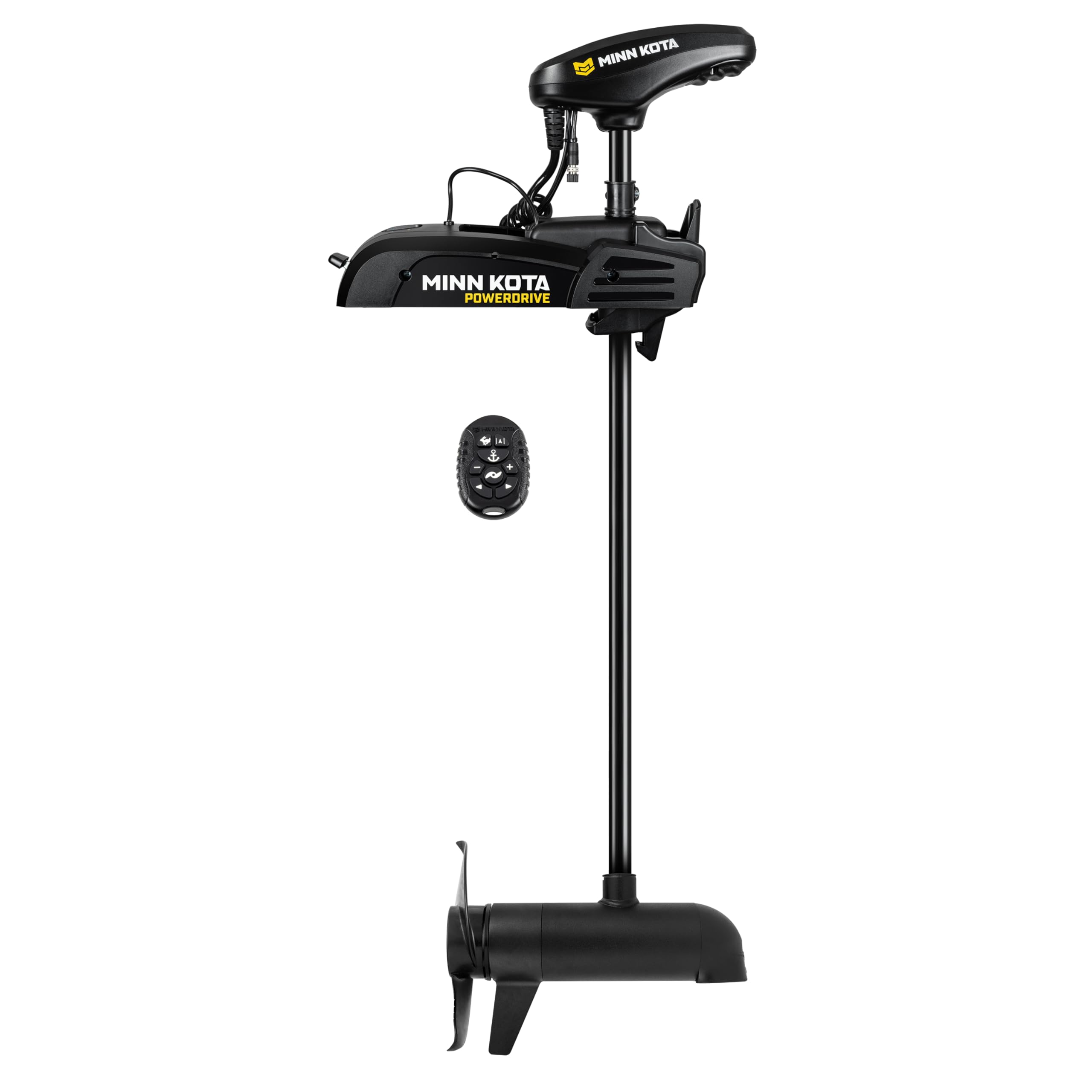 Minn Kota PowerDrive™ Bow-Mount Trolling Motor with GPS, Dual Spectrum CHIRP, 55 lb Thrust, 54″ Shaft