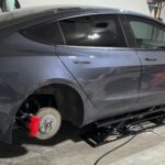 VEVOR Portable Car Lift – 7,000 lbs / 3,175 kg Capacity, 26.8" Max Height, Heavy-Duty Carbon Steel, 120V Scissor Lift for Garage, SUV, and Truck Maintenance photo review