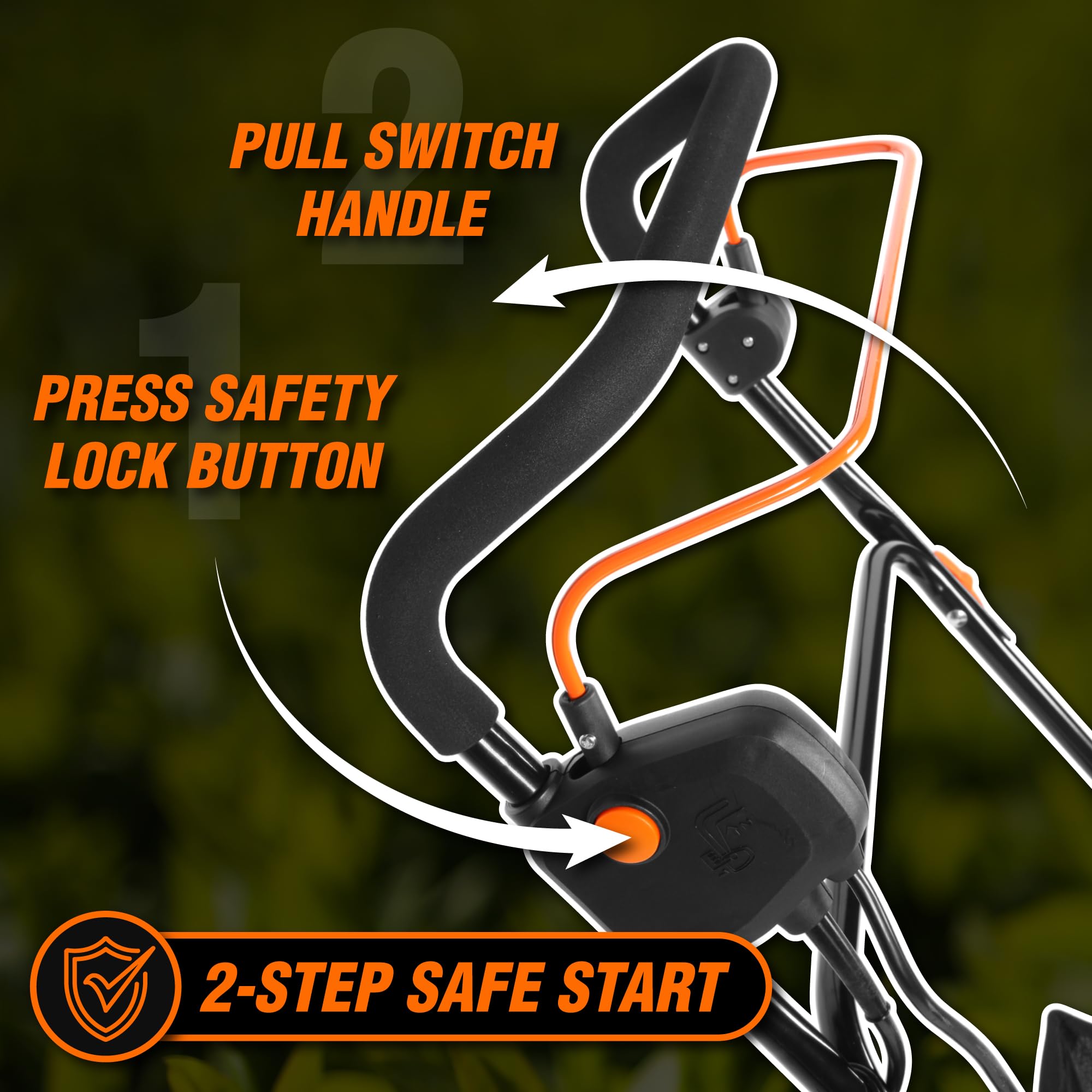 WEN 15″ (38 cm) 13-Amp Corded Dethatcher & Scarifier with 12-Gallon (45 L) Collection Bag – Model DT1315 - Image 31