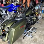 OTC 1545 Ultra Low Profile Motorcycle & ATV Lift – 1,500 lb (680 kg) Capacity, 3.5" Min Height, 17" Skids, Foot Pedal & Tie-Down Straps photo review