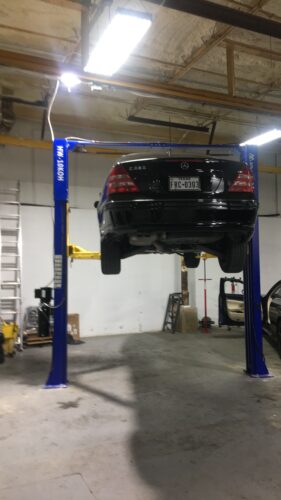 APlusLift HW-10KOH-A 10,000 lb (4,536 kg) 2-Post Overhead Car Lift – CE Certified, Truck Adapters, 3-Year Warranty photo review