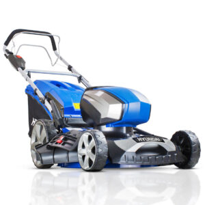 Hyundai HYM80Li460SP 80V Cordless Self Propelled Lawnmower 45cm 2 x Batteries & Charger